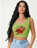 Atleticos San German Crop Top Corta