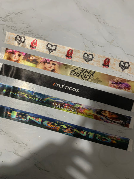Pulsera en tela personalizada