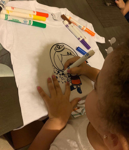 Coloring T-shirts