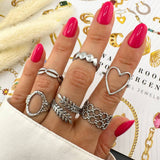 Heart Ring, Stainless Steel