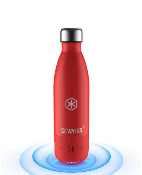 PREORDER- Water Bottle with Bluetooth speakers