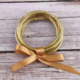 Gold Jelly Bangles