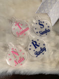 Personalized Acrylic Ornaments 3.5”